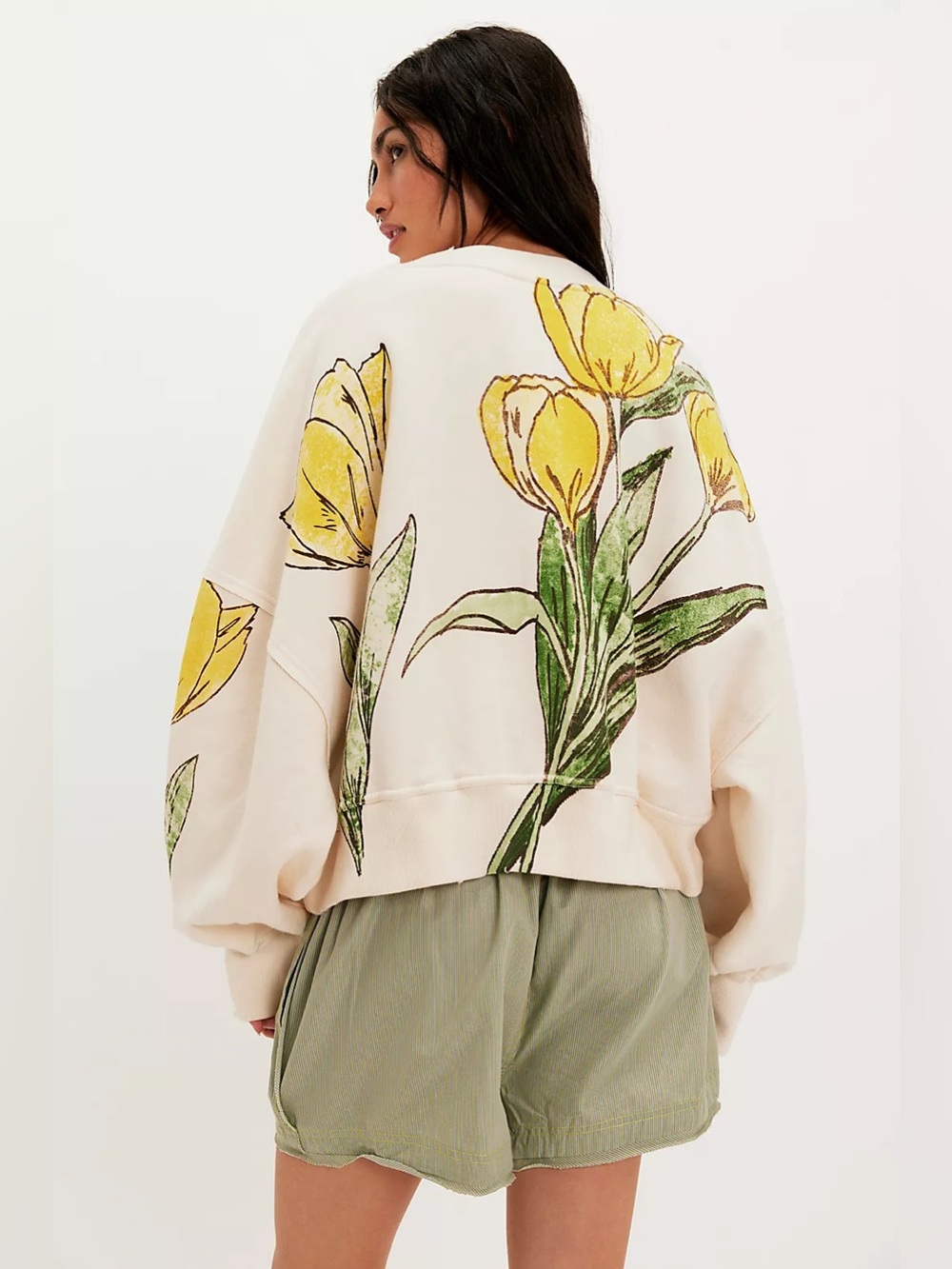 NWT Free People Gaia Sweatshirt - Picture 2 of 3